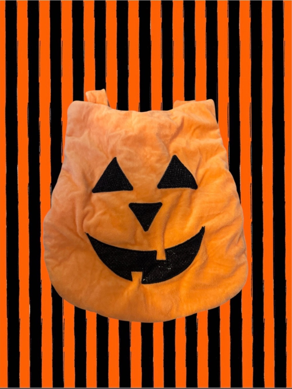 Orange Jack-O'-Lantern Costume - Infant Carrier